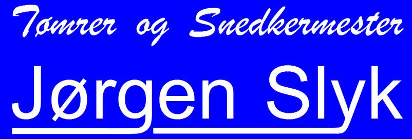 Tømrer og Snedkermester Jørgen Slyk